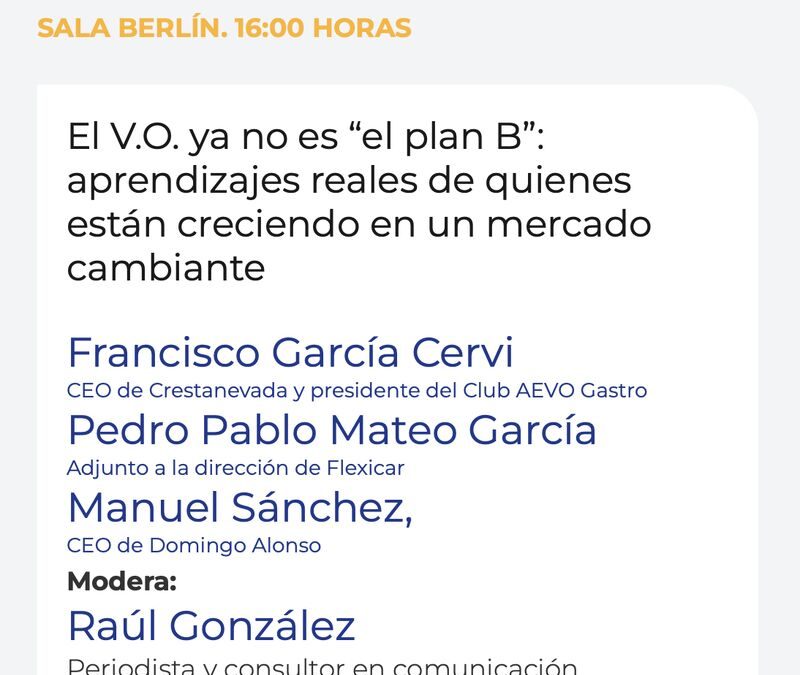¡El Club AEVO Gastro, en el Congreso de FACONAUTO!